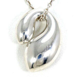 Tiffany Double Teardrop Silver Necklace